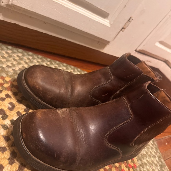 Keen men’s Chelsea Brown Leather Ankle Boots size 10 - Picture 7 of 8